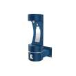 Outdoor Ezh2O Single Arm Bottle Filling Station Wall Mount Non-Filtered Non-Refrigerated Blue, LK4405BFBLU