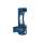 Outdoor Ezh2O Single Arm Bottle Filling Station Wall Mount Non-Filtered Non-Refrigerated Blue, LK4405BFBLU