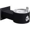 Outdoor Wall Mount Fountain Non-Filtered Non-Refrigerated Freeze Resistant Black, LK4405FRKBLK