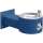 Outdoor Wall Mount Fountain Non-Filtered Non-Refrigerated Freeze Resistant Blue, LK4405FRKBLU