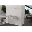 Outdoor Wall Mount Bi-Level Drinking Fountain Non-Filtered Non-Refrigerated Gray, LK4406GRY