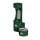 Outdoor Ezh2O Bottle Filling Station Wall Mount With Single Fountain Non-Filtered Non-Refrigerated Evergreen, LK4408BFEVG