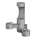 Outdoor Ezh2O Bottle Filling Station Wall Mount With Bi-Level Fountain Non-Filtered Non-Refrigerated Gray, LK4409BFGRY