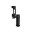 Outdoor Ezh2O Bottle Filling Station Single Pedestal Non-Filtered Non-Refrigerated Freeze Resistant Black, LK4410BFFRKBLK