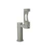Outdoor Ezh2O Bottle Filling Station Single Pedestal Non-Filtered Non-Refrigerated Freeze Resistant Gray, LK4410BFFRKGRY