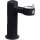 Outdoor Ada Pedestal Fountain Non-Filtered Non-Refrigerated Freeze Resistant Black, LK4410FRKBLK