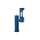 Outdoor Ezh2O Lower Bottle Filling Station Bi-Level Pedestal Non-Filtered Non-Refrigerated Blue, LK4420BF1LBLU