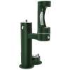 Outdoor Ezh2O Lower Bottle Filling Station Bi-Level Pedestal With Pet Station Nonfilter Nonrefrige Freezeresist Evergreen, LK4420BF1LDBFRKEVG