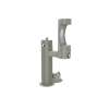 Outdoor Ezh2O Lower Bottle Filling Station Bi-Level Pedestal With Pet Station Non-Filtered Nonrefrige Freeze Resistant Gray, LK4420BF1LDBFRKGRY