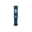 Outdoor Ezh2O Lower Bottle Filling Station Bi-Level Pedestal Non-Filtered Non-Refrigerated Freeze Resistant Blue, LK4420BF1LFRKBLU