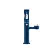 Outdoor Ezh2O Upper Bottle Filling Station Bi-Level Pedestal Non-Filtered Non-Refrigerated Blue, LK4420BF1UBLU