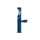 Outdoor Ezh2O Upper Bottle Filling Station Bi-Level Pedestal Non-Filtered Non-Refrigerated Blue, LK4420BF1UBLU