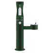 Outdoor Ezh2O Upper Bottle Filling Station Bi-Level Pedestal Non-Filtered Non-Refrigerated Evergreen, LK4420BF1UEVG