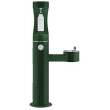 Outdoor Ezh2O Upper Bottle Filling Station Bi-Level Pedestal Non-Filtered Non-Refrigerated Freeze Resistant Evergreen, LK4420BF1UFRKEVG