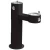 Outdoor Bi-Level Pedestal Fountain Non-Filtered Non-Refrigerated Black, LK4420BLK