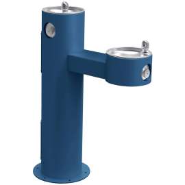 Outdoor Bi-Level Pedestal Fountain Non-Filtered Non-Refrigerated Blue, LK4420BLU