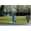Outdoor Bi-Level Pedestal Fountains With Pet Stations Non-Filtered Non-Refrigerated Blue, LK4420DBBLU