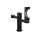 Outdoor Ezh2O Lower Bottle Filling Station Tri-Level Pedestal Non-Filtered Non-Refrigerated Fr Black, LK4430BF1LFRKBLK