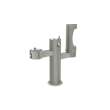 Outdoor Ezh2O Lower Bottle Filling Station Tri-Level Pedestal Non-Filtered Non-Refrigerated Fr Gray, LK4430BF1LFRKGRY