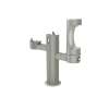Outdoor Ezh2O Lower Bottle Filling Station Tri-Level Pedestal Non-Filtered Non-Refrigerated Gray, LK4430BF1LGRY