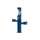 Outdoor Ezh2O Upper Bottle Filling Station Tri-Level Pedestal Non-Filtered Non-Refrigerated Blue, LK4430BF1UBLU