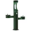 Outdoor Ezh2O Upper Bottle Filling Station Tri-Level Pedestal Non-Filtered Non-Refrigerated Fr Evergreen, LK4430BF1UFRKEVG