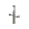 Outdoor Ezh2O Upper Bottle Filling Station Tri-Level Pedestal Non-Filtered Non-Refrigerated Fr Gray, LK4430BF1UFRKGRY