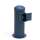 Yard Hydrant With Locking Hose Bib Non-Filtered Non-Refrigerated Blue, LK4461YHLHBBLU