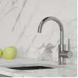 Avado Single Hole Bar Faucet With Lever Handle Chrome, LKAV3021CR