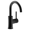 Avado Single Hole Bar Faucet With Lever Handle Matte Black, LKAV3021MB