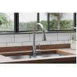 Avado Single Hole Kitchen Faucet With Pull-Down Spray And Forward Only Lever Handle Chrome, LKAV3031CR