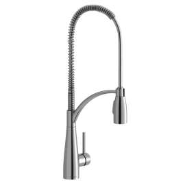 Avado Single Hole Kitchen Faucet With Semi-Professional Spout Forward Only Lever Handle Chrome, LKAV4061CR
