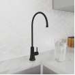 Avado Drinking Water Faucet Matte Black W/71300C Watersentry Pfas + Lead + Microplastics Nsf/Ansi Certified Filter, LKAV71FMB