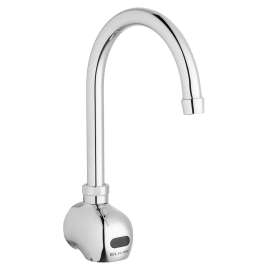 Commercial Electronic Sensor Scrub/Handwash Battery Powered Wall Mount Faucet Chrome, LKB722C