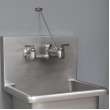 Commercial Service/Utility Wall Mount Faucet With Bucket Hook Rough Chrome, LKB940C