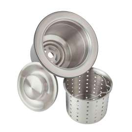 3-1/2" Drain Fitting Deep Strainer Basket, LKDD
