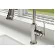 Explore Single Hole Kitchen Faucet With Pull-Down Spray And Forward Only Lever Handle Lustrous Steel, LKEC2031LS