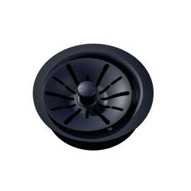 Quartz Perfect Drain 3-1/2" Polymer Disposer Flange With Removable Basket Strainer And Rubber Stopper Jubilee, LKPDQD1JB
