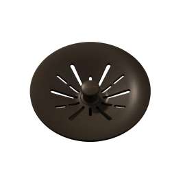 Quartz Perfect Drain 3-1/2" Removable Polymer Basket Strainer And Rubber Stopper Mocha, LKPDQSMC