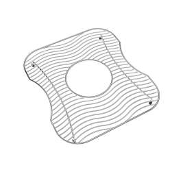 Stainless Steel 12" X 13-1/2" X 1" Bottom Grid, LKWBG1415SS