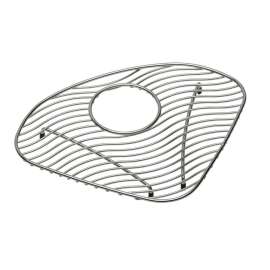 Stainless Steel 10-1/2" X 10-1/2" X 1" Bottom Grid, LKWOBG1111SS