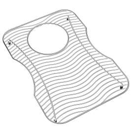 Stainless Steel 10-1/2" X 15" X 1" Bottom Grid, LKWOBG1116SS