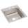 Lustertone Classic Stainless Steel 19-1/2" X 22" X 7-5/8" Mr2-Hole Single Bowl Drop-In Sink, LR2022MR2