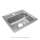 Lustertone Classic Stainless Steel 17" X 16" X 5-1/2" Mr2-Hole Single Bowl Drop-In Ada Sink, LRAD171655MR2