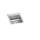 Lustertone Classic Stainless Steel 17" X 20" X 4" 3-Hole Single Bowl Drop-In Ada Sink, LRAD1720403
