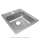 Lustertone Classic Stainless Steel 17" X 20" X 5-1/2" 1-Hole Single Bowl Drop-In Ada Sink, LRAD1720551
