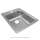 Lustertone Classic Stainless Steel 17" X 22" X 6-1/2" 2-Hole Single Bowl Drop-In Ada Sink, LRAD1722652