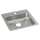 Lustertone Classic Stainless Steel 19-1/2" X 19" X 5" 1-Hole Single Bowl Drop-In Ada Sink, LRAD1919501