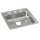 Lustertone Classic Stainless Steel 19-1/2" X 19" X 5" 3-Hole Single Bowl Drop-In Ada Sink, LRAD1919503