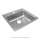 Lustertone Classic Stainless Steel 19-1/2" X 19" X 6" 1-Hole Single Bowl Drop-In Ada Sink, LRAD1919601